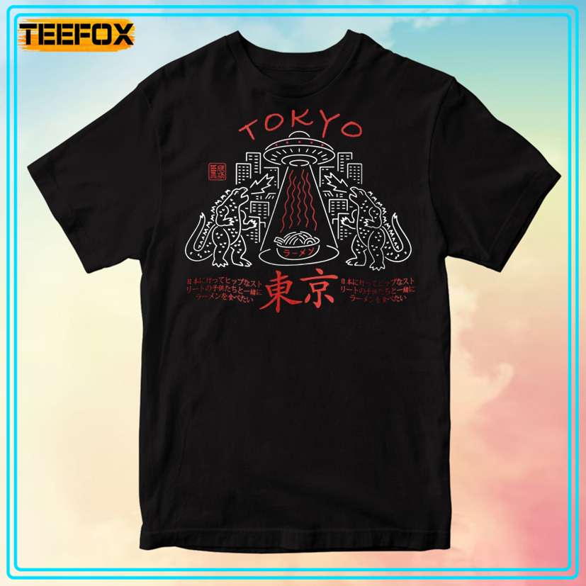 Tokyo Godzilla Ramen Unisex T-Shirt