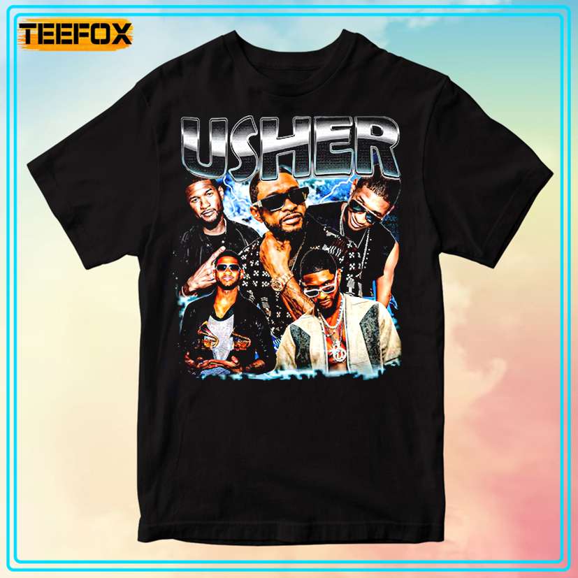 Usher Rap Hip Hop Retro T-Shirt