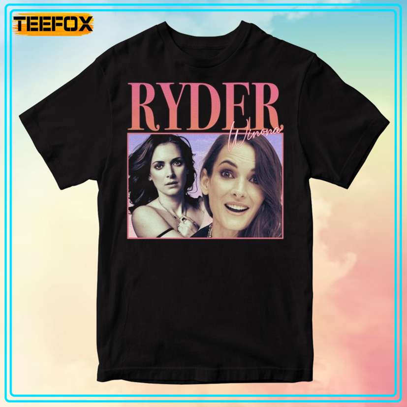 Winona Ryder 90's Retro Style T-Shirt