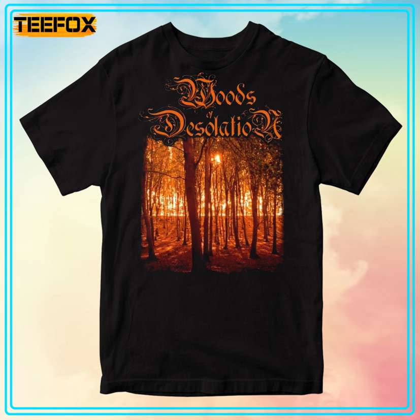 Woods of Desolation Metal Music T-Shirt