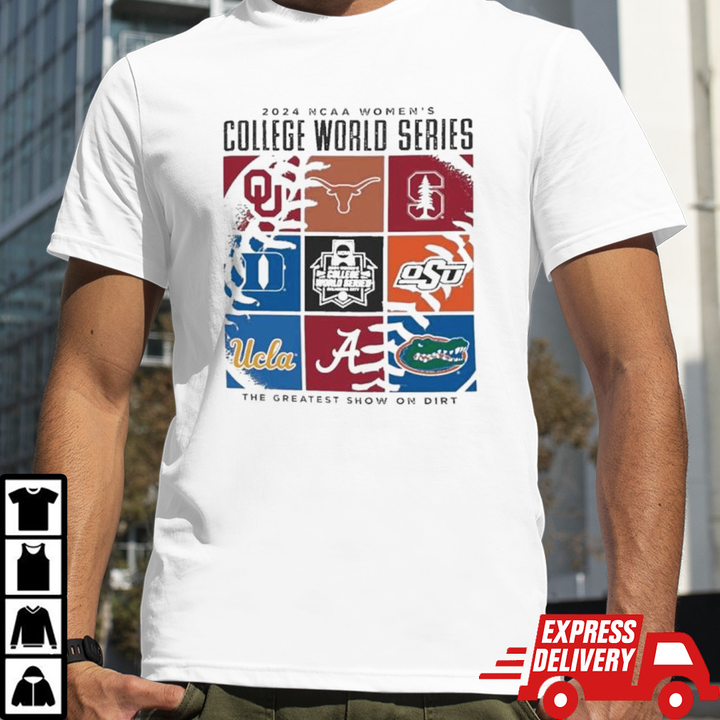 2024 NCAA WCWS The Greatest Show On Dirt shirt