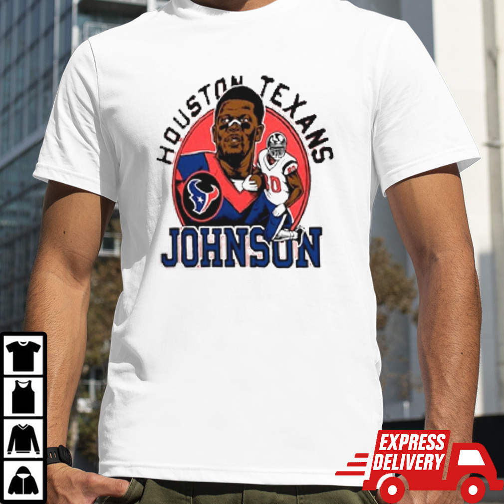 Houston Texans Caricature Retired Player Shirt