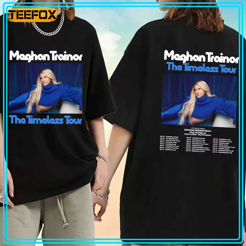 Meghan Trainor - The Timeless Tour 2024 Concert Unisex T-Shirt