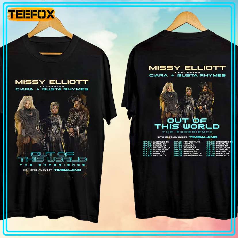 Missy Elliott - Out of This World Tour 2024 T-Shirt