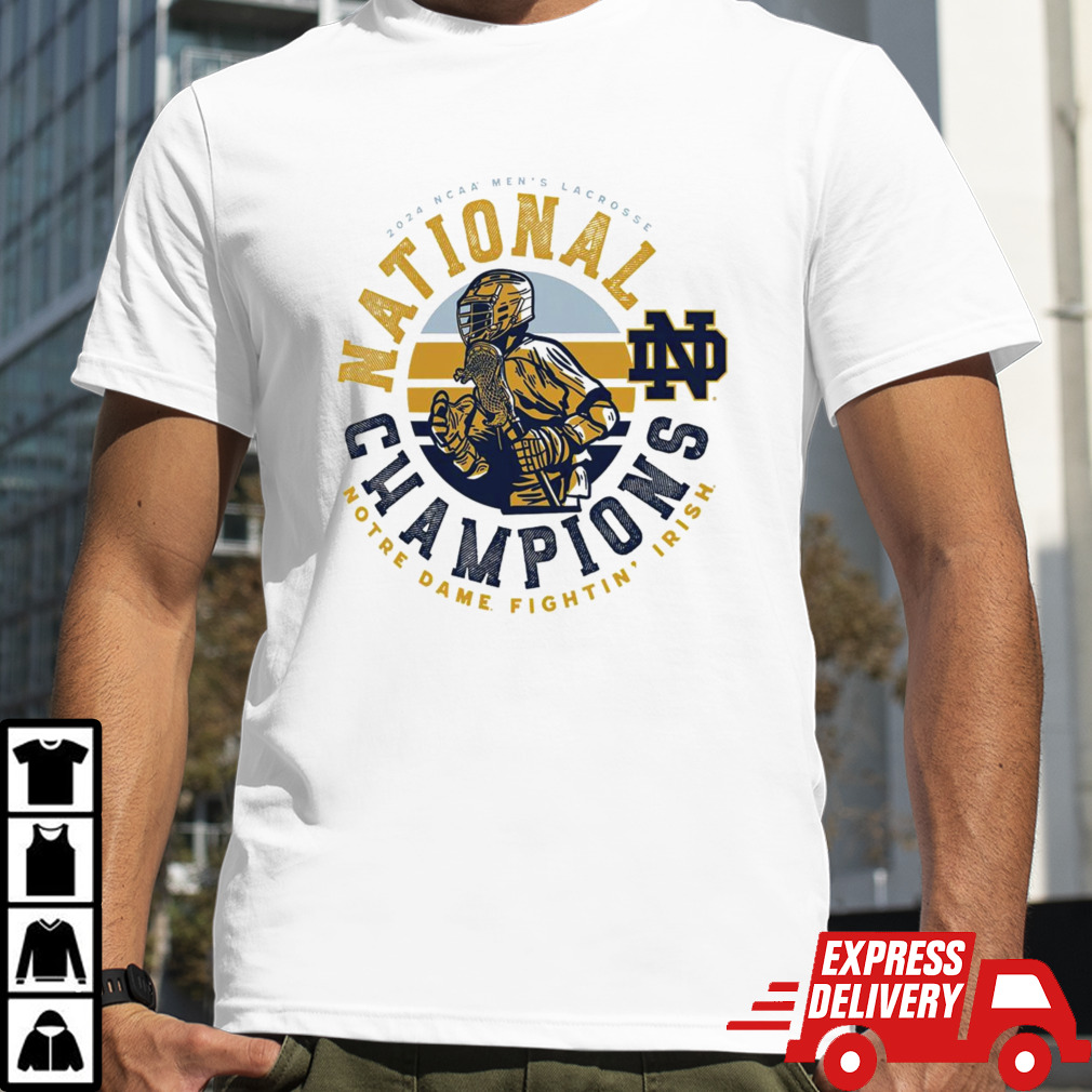 Notre Dame Fighting Irish 2024 NCAA Men’s Lacrosse National Champions Player shirt