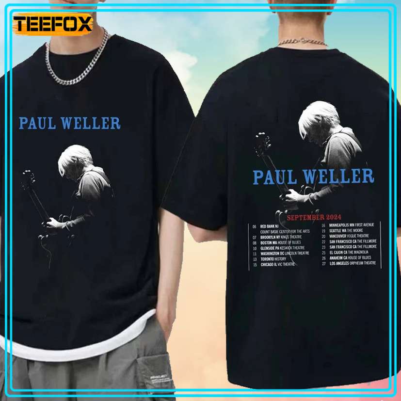 Paul Weller Tour 2024 Concert T-Shirt