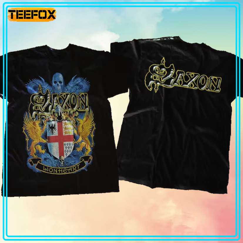 Saxon - Lionheart Album Unisex T-Shirt