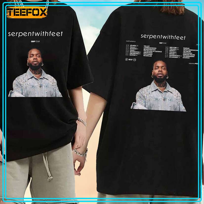 Serpentwithfeet Grip Tour 2024 Concert Unisex T-Shirt