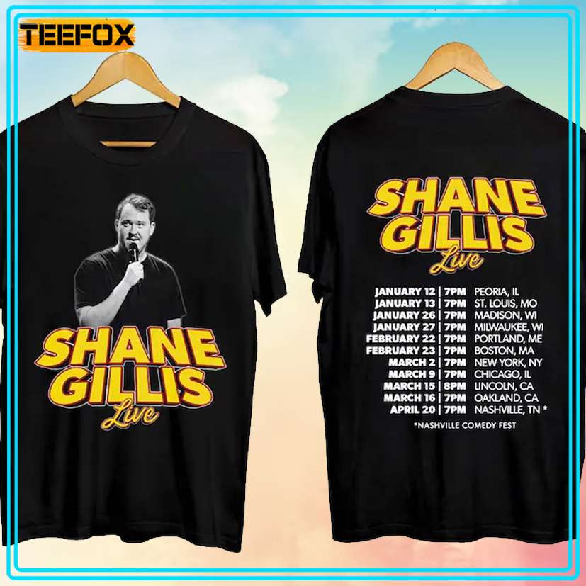 Shane Gillis Live Tour 2024 Unisex T-Shirt