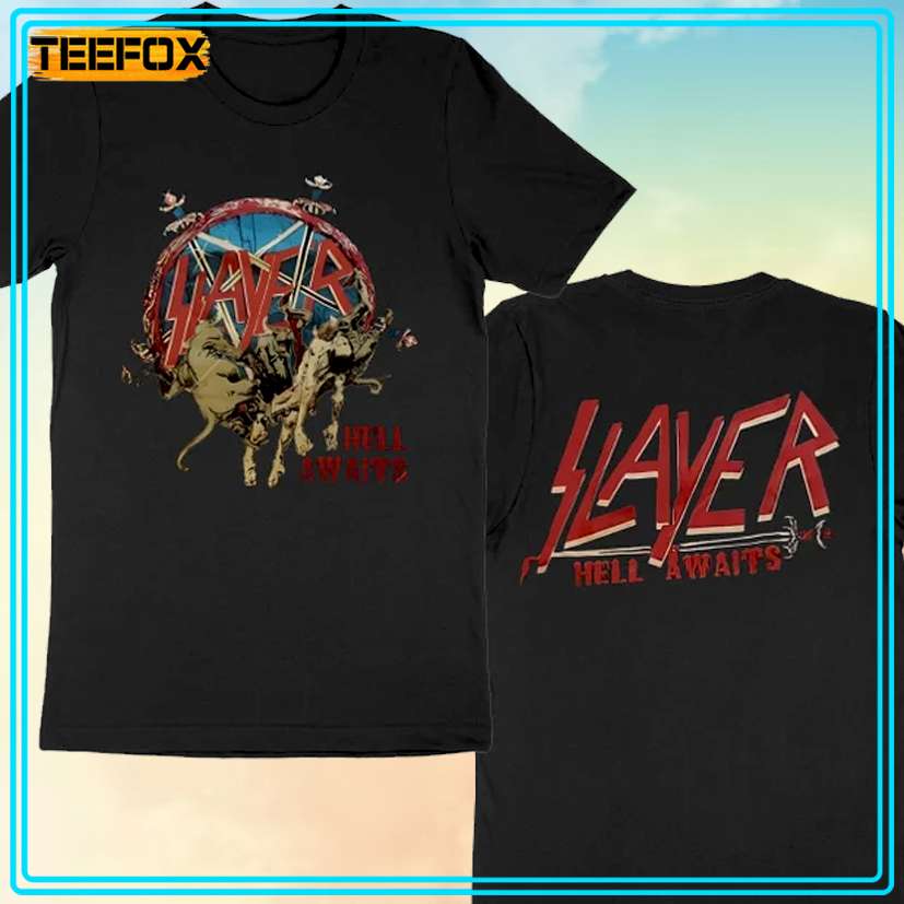 Slayer Hell Awaits 1985 T-Shirt