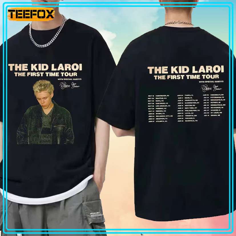 The Kid Laroi - The First Time Tour US 2024 Concert T-Shirt