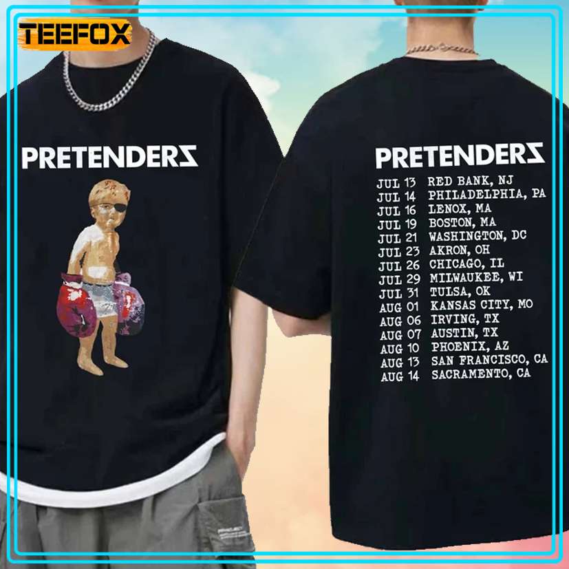 The Pretenders US Tour 2024 Band T-Shirt