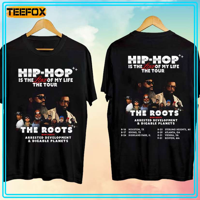 The Roots Band Tour 2024 Unisex T-Shirt