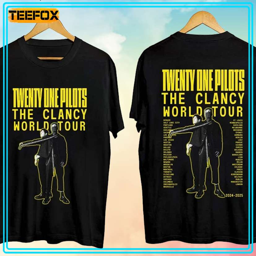 Twenty One Pilots - The Clancy World Tour 2024 T-Shirt