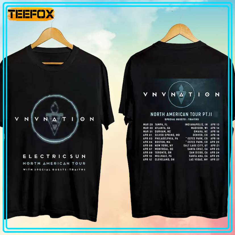 VNV Nation Tour 2024 Unisex T-Shirt