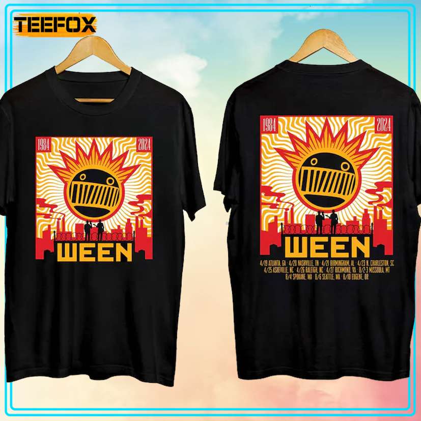 Ween Tour 1984 2024 Unisex T-Shirt