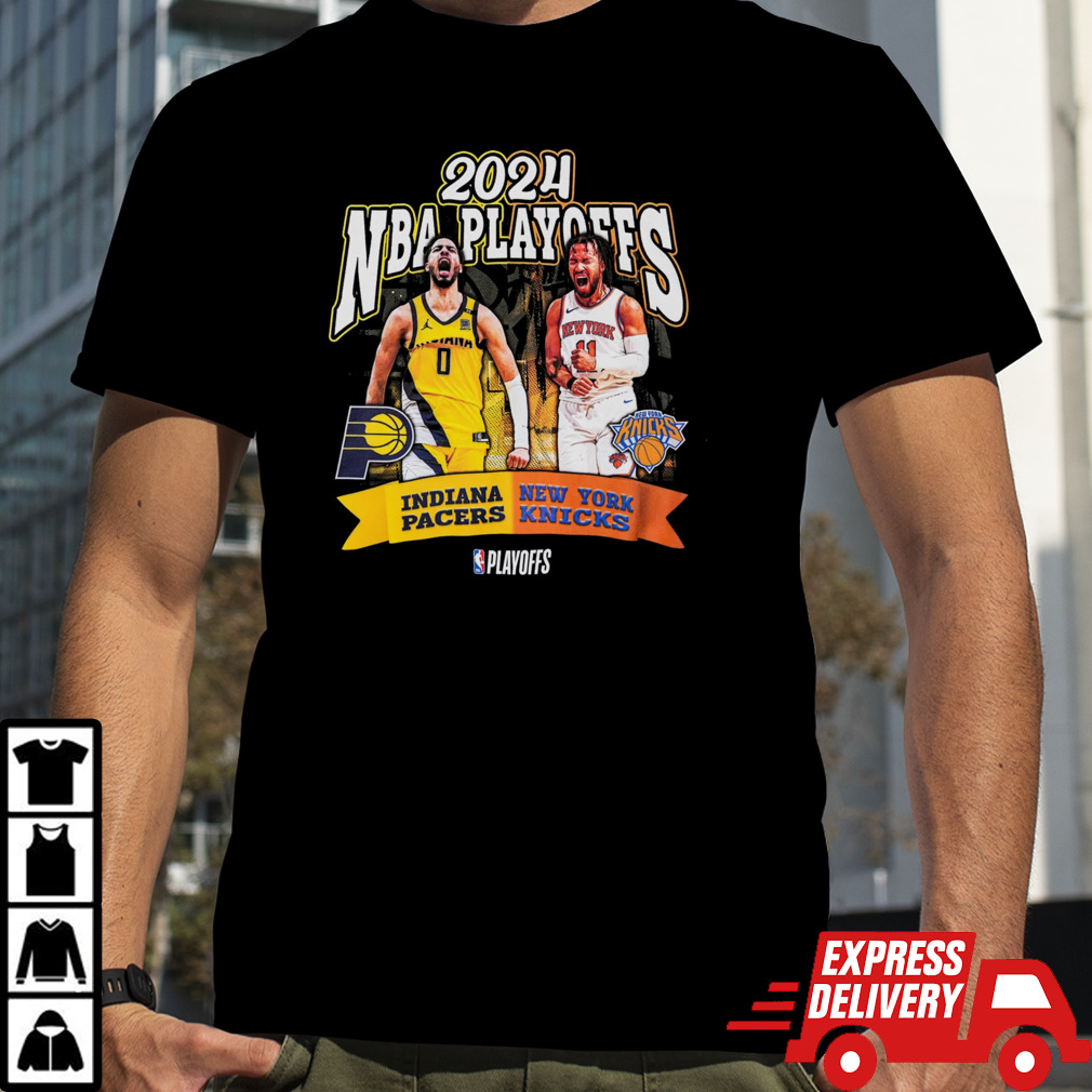 Indiana Pacers vs New York Knicks 2024 NBA Playoffs Round 2 Player Matchup shirt