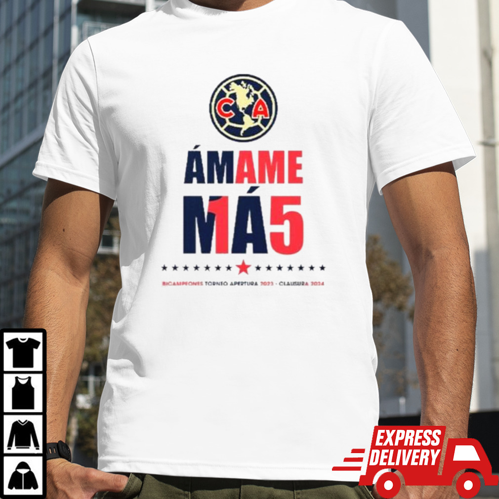 Club América 15 Bicampeonato T Shirt