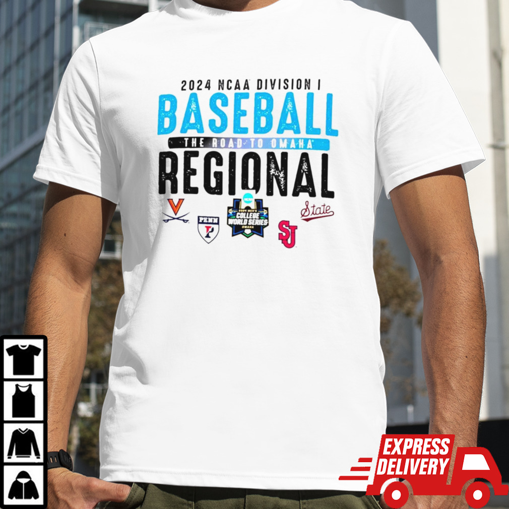 Division I Baseball Regional Virginia 2024 shirt