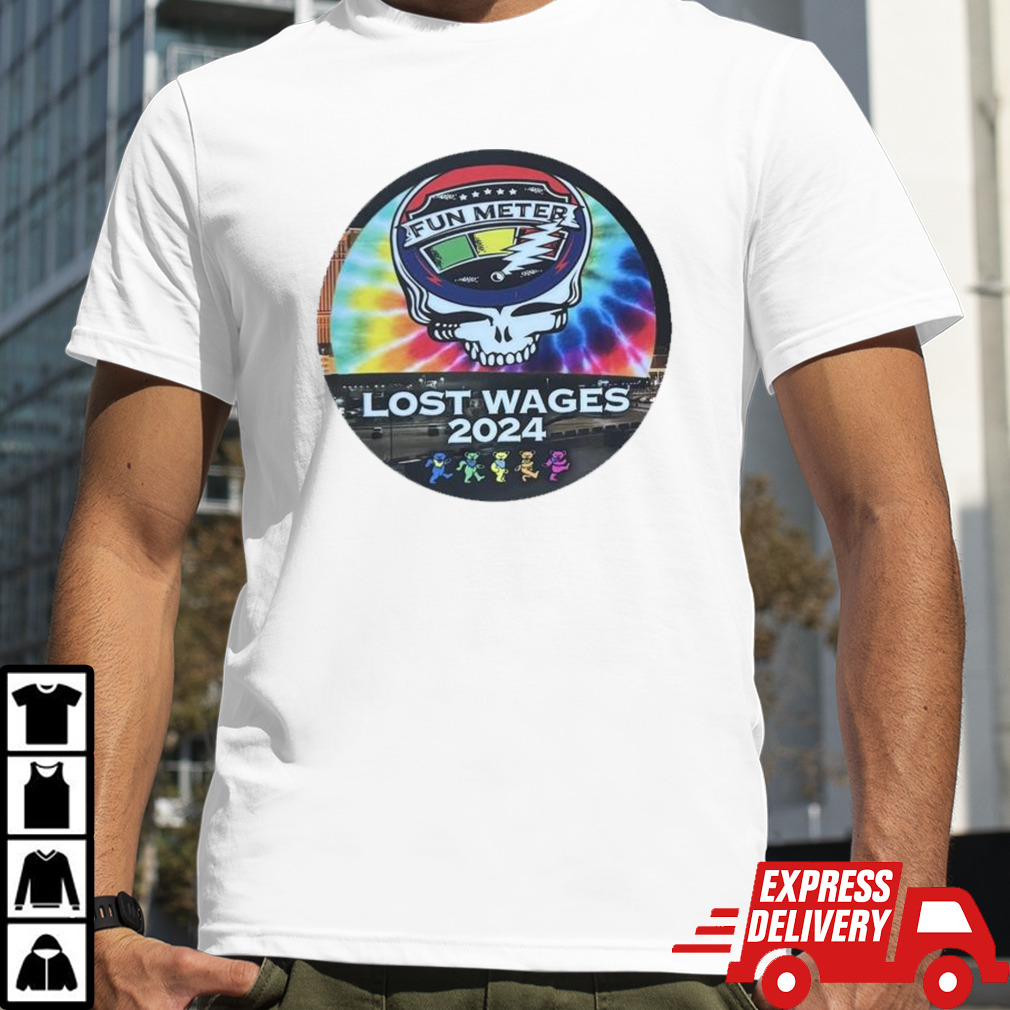 Grateful Dead Fun Meter Lost Wages 2024 T-shirt