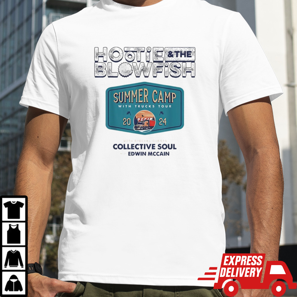 Hootie and the blowfish summer camp with trucks shirt