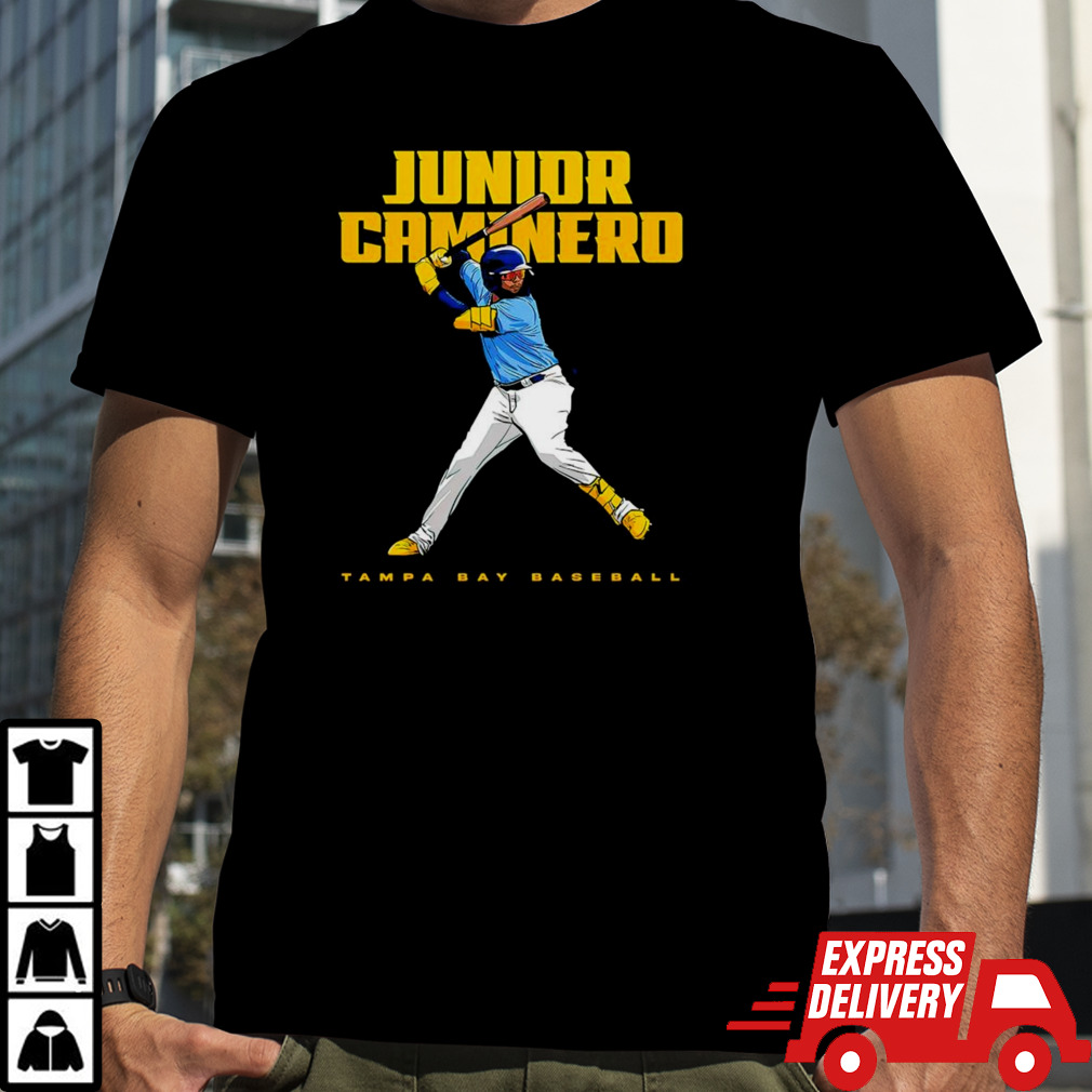 Junior Caminero Tampa Bay baseball shirt