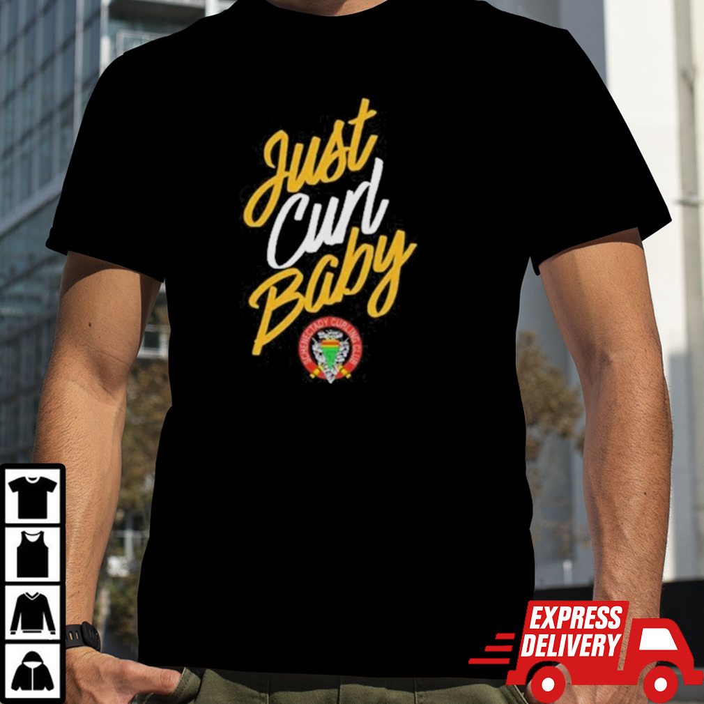 Just Curl Baby Logo Shirt