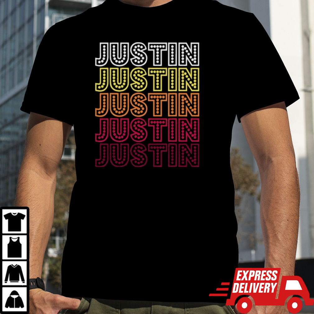 Justin First Name Justin Shirt