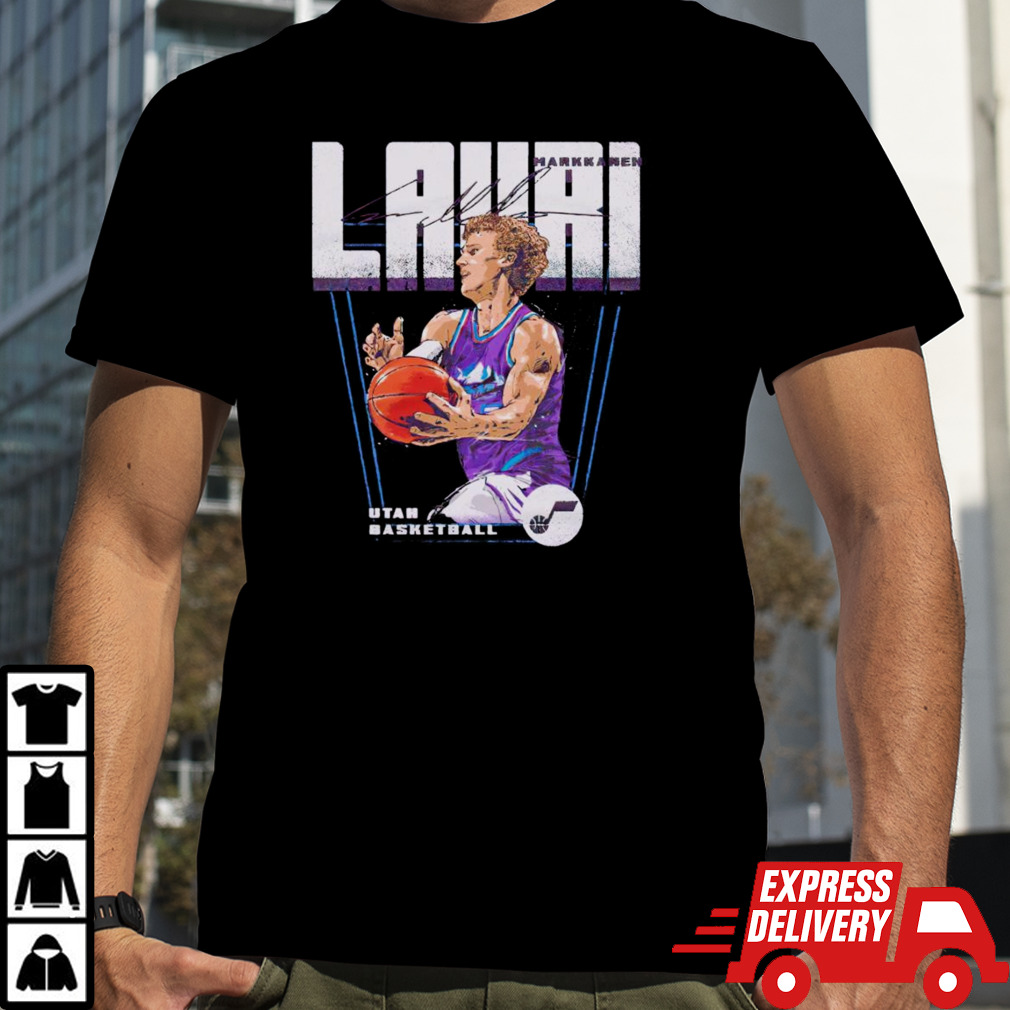 Lauri Markkanen Utah Jazz Premiere shirt