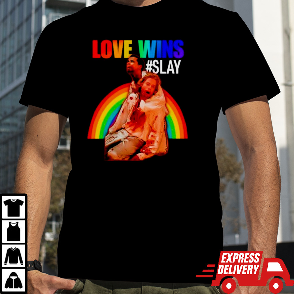 Love wins slay rainbow shirt