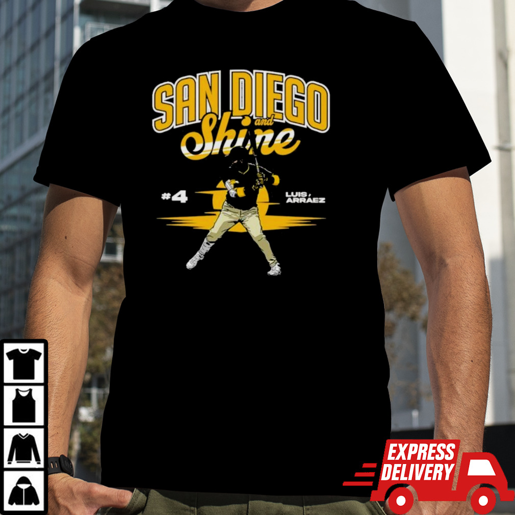 Luis Arráez San Diego Baseball And Shine Shirt