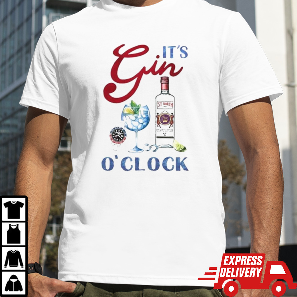 Nini Scuderiafemboy It’s Gin O’clock Shirt