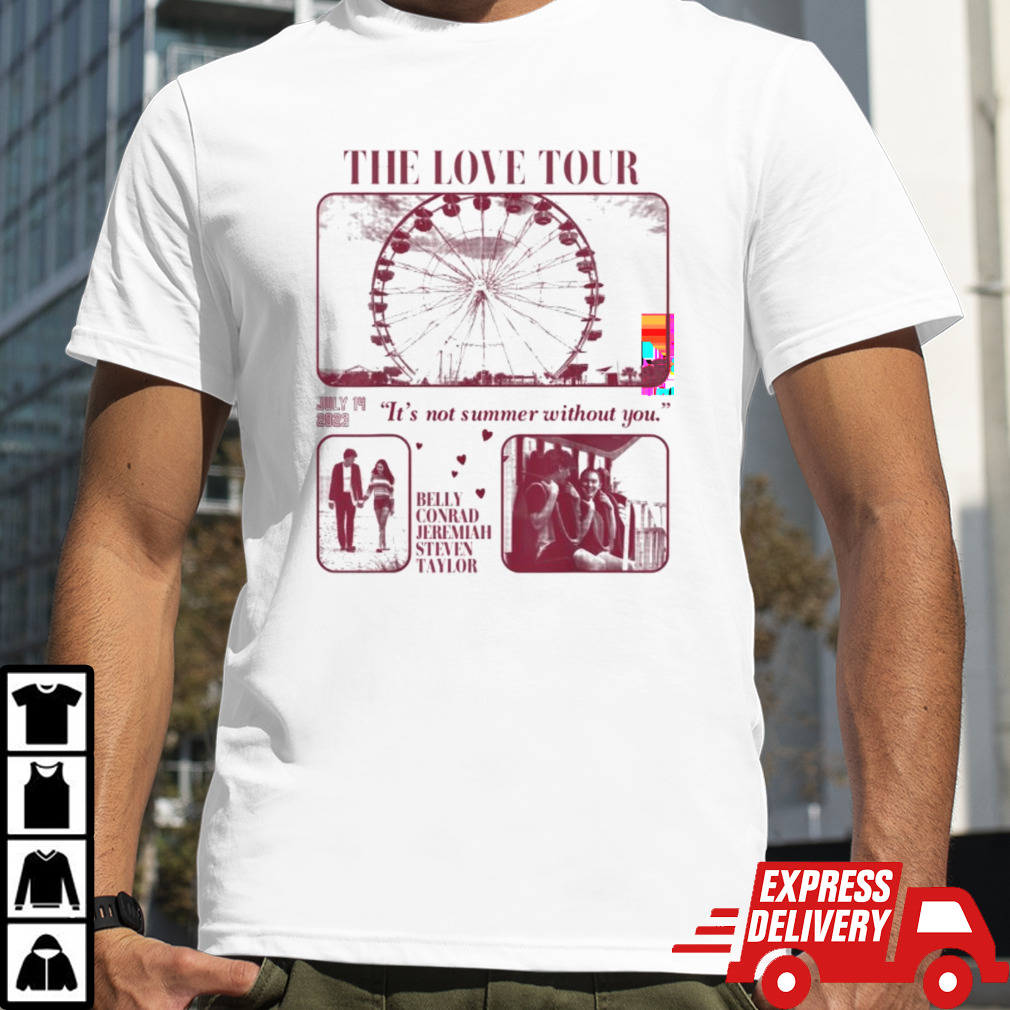 The summer i turned pretty the love tour season 2 shirt