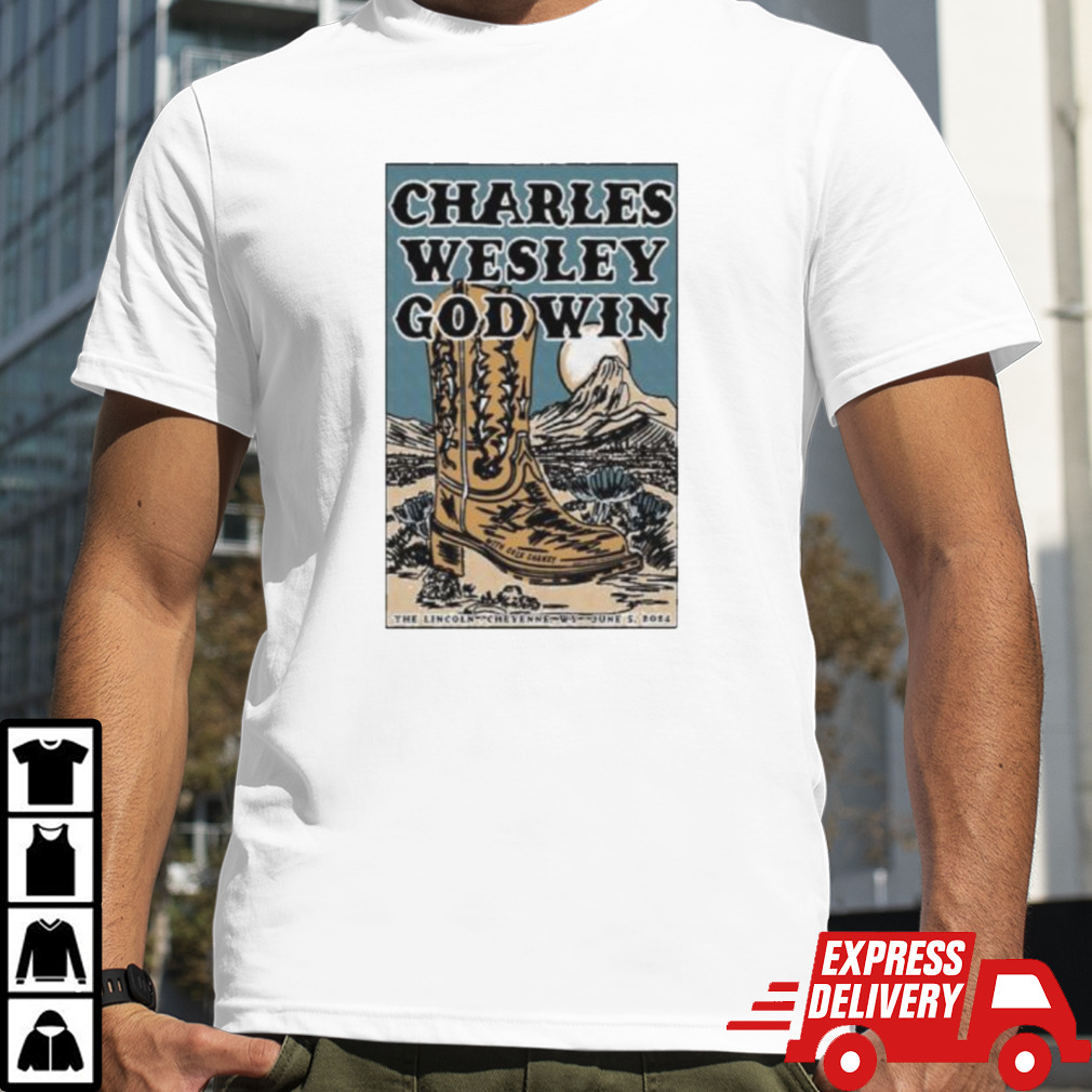 Charles Wesley Godwin At The Lincoln In Cheyenne, WY On June 5, 2024 Poster shirt