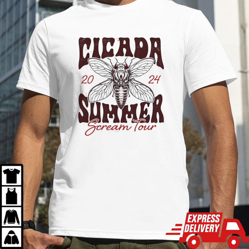 Cicada summer scream tour shirt