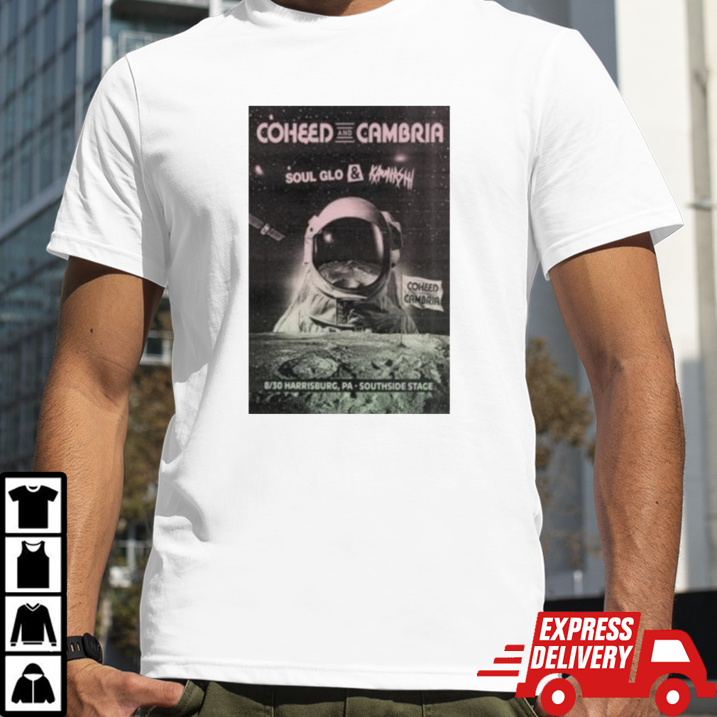 Coheed and Cambria Raleigh, NC August 26 2024 Poster Shirt