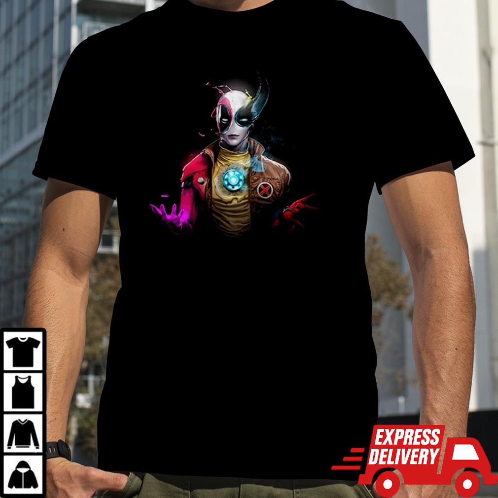 Morph X-Men 97 But He Is Deadpool Or Wolverine Or Spiderman Or Iron Man Or Gambit Guess Who shirt