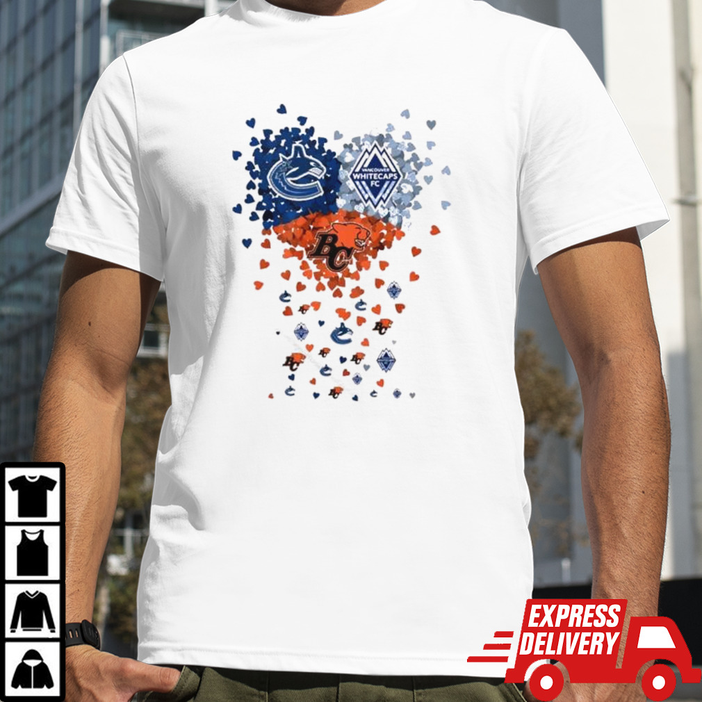 Heart Vancouver Sports Teams Logo Shirt