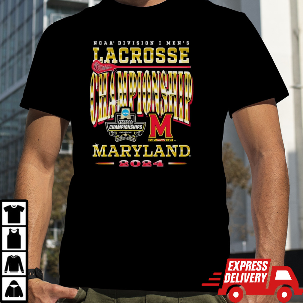 NCAA Division I Men’s Lacrosse Championship 2024 Maryland Terrapins shirt