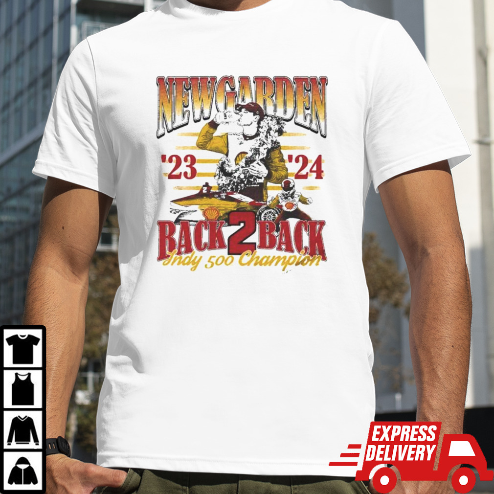 Josef Newgarden Back 2 Back Indy 500 Champion 2023-2024 Shirt