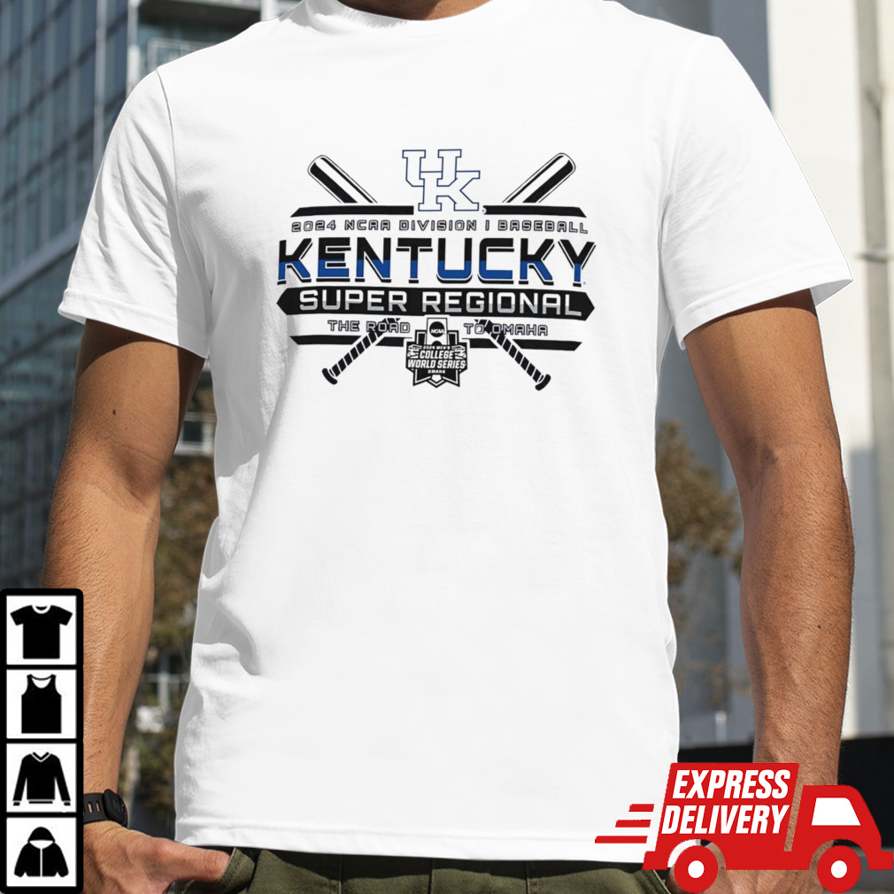 Kentucky Wildcats 2024 NCAA Division I Baseball Super Regional shirt