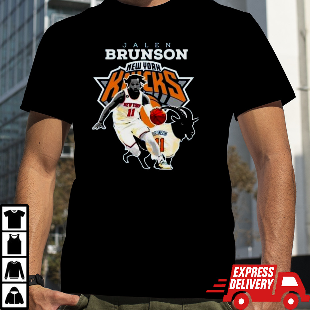 New York Knicks Jalen Brunson Goat Shirt