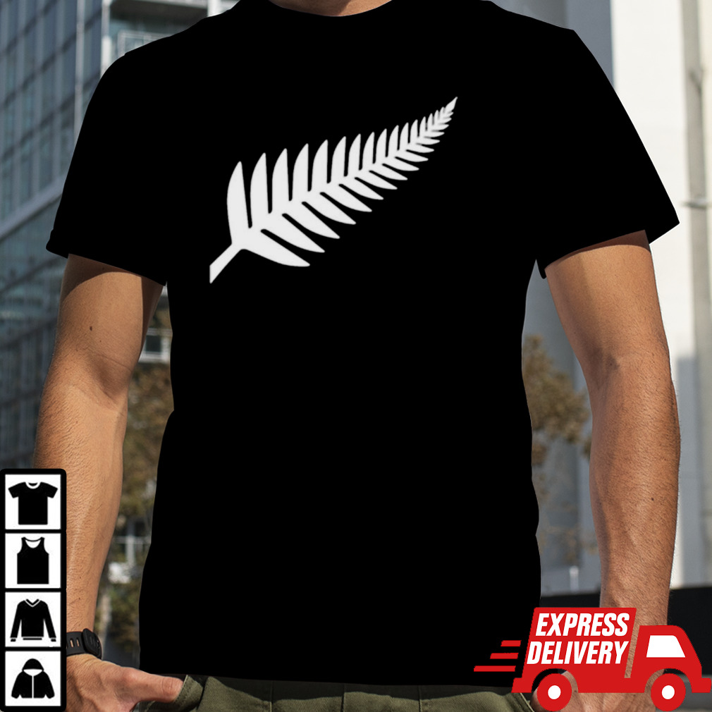 New Zealand Fern Icon Nz Black Proud Kiwi Shirt