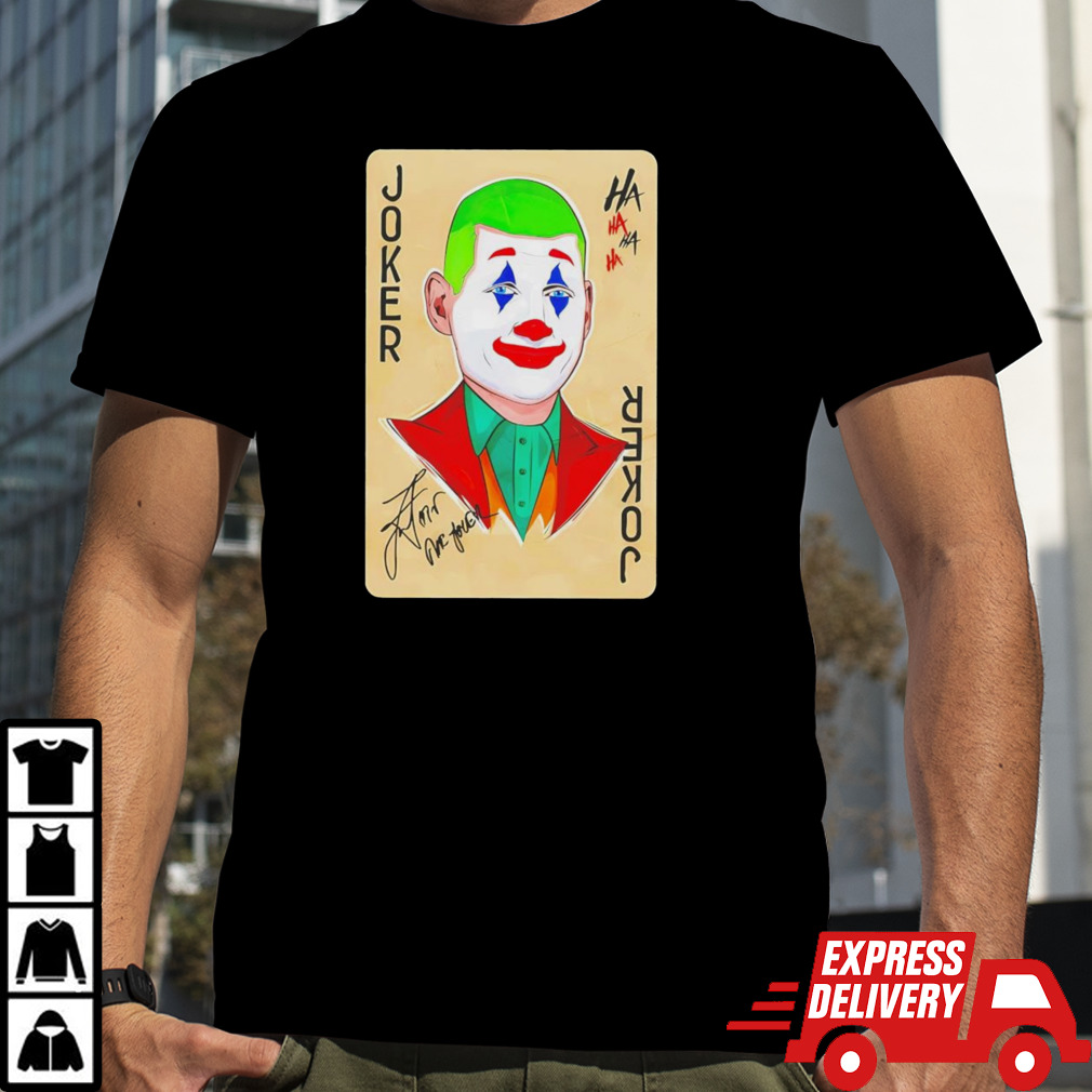 Nikola Jokic Joker Card Denver Nuggets shirt