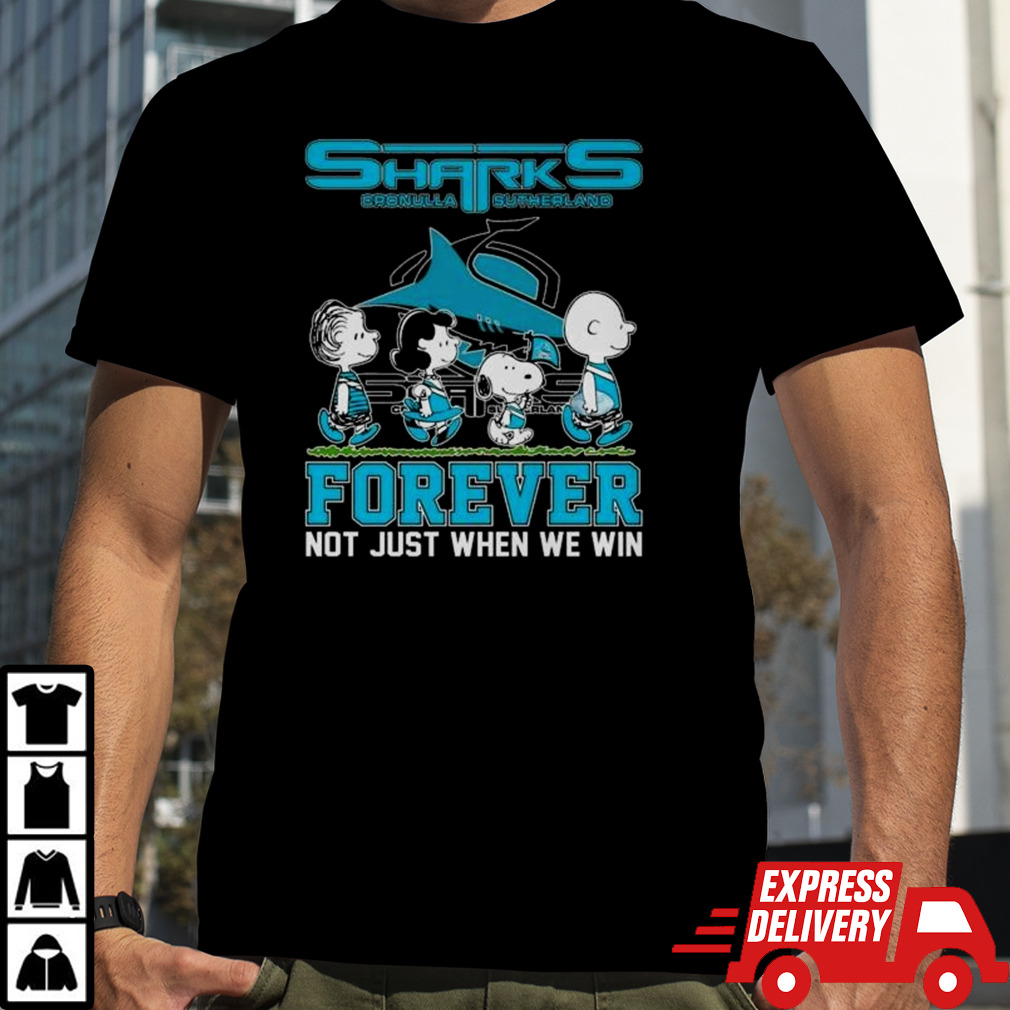 NRL Cronulla-Sutherland Sharks Forever Not Just When We Win Shirt