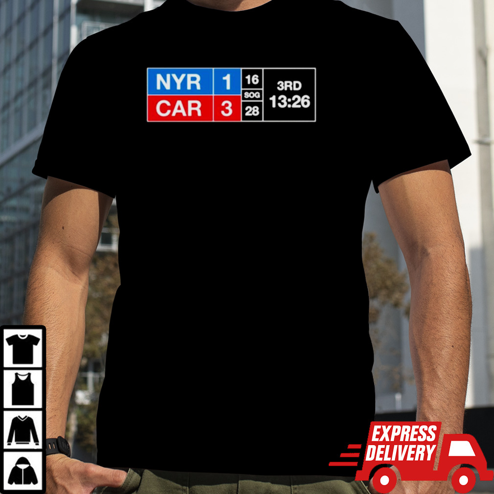 Nyr Car score shirt