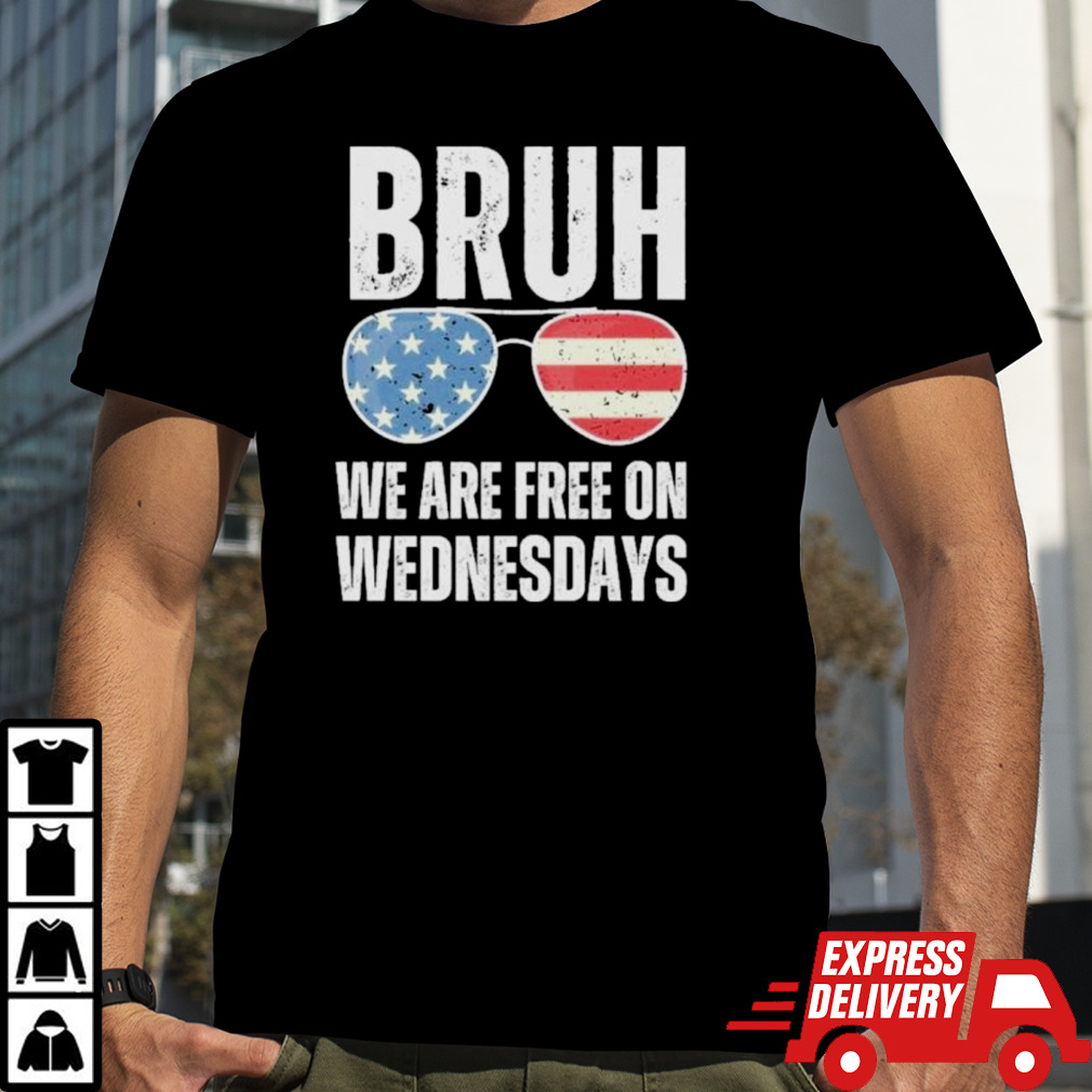 Official Bruh We Free On Wednesday Joe Biden Shirt