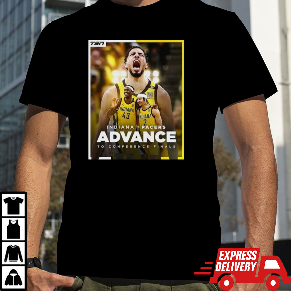 Official Indiana Pacers Advancing To 2024 NBA Eastern Conference Finals Shirt