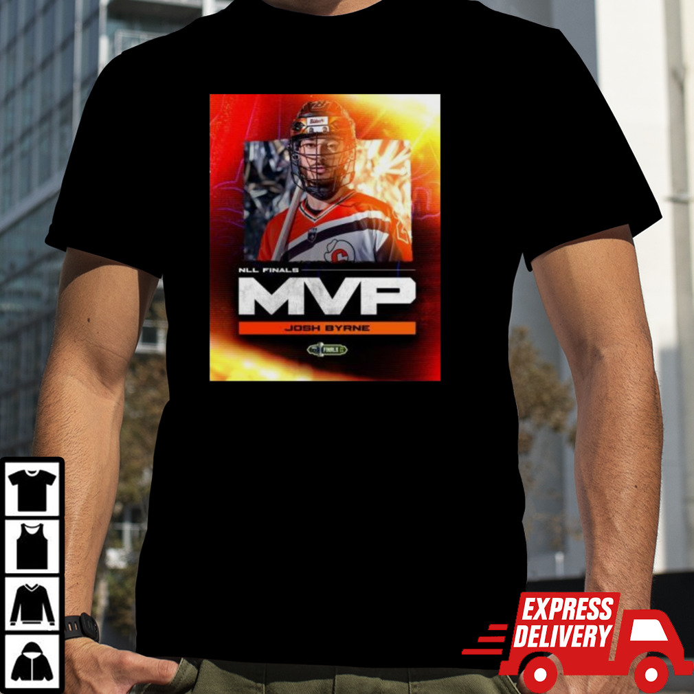 Official Josh Byrne Buffalo Bandits 2024 NLL Finals MVP Shirt