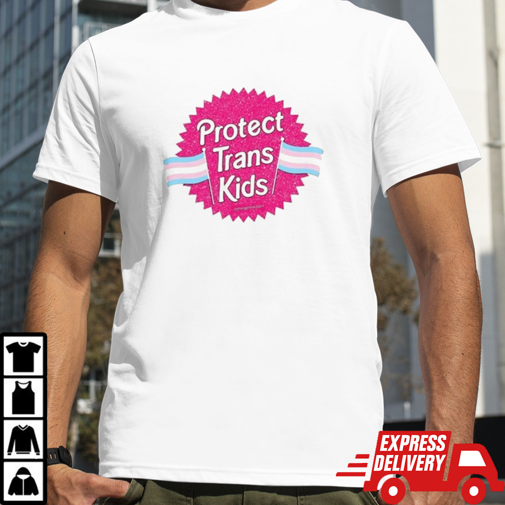 Protect Trans Kids Megamikoart Pride Shirt